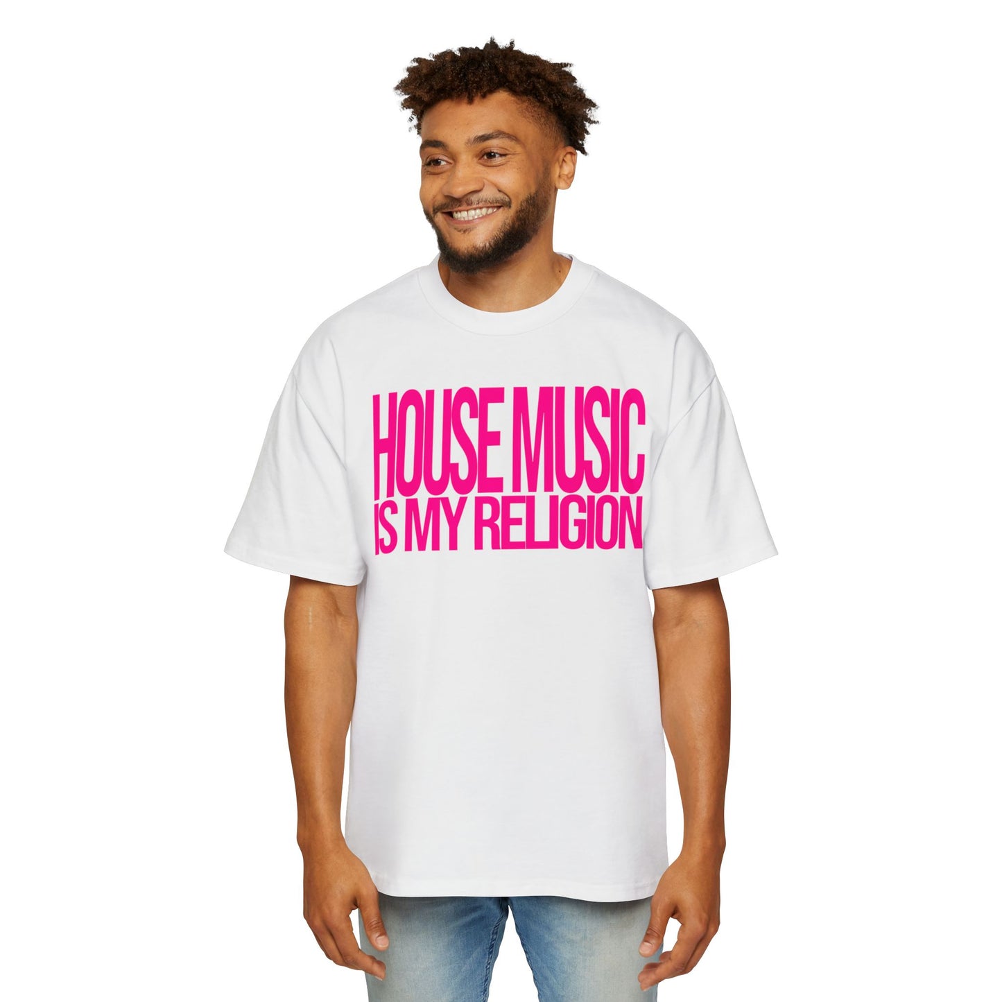 Men's Oversized House Religion Tee