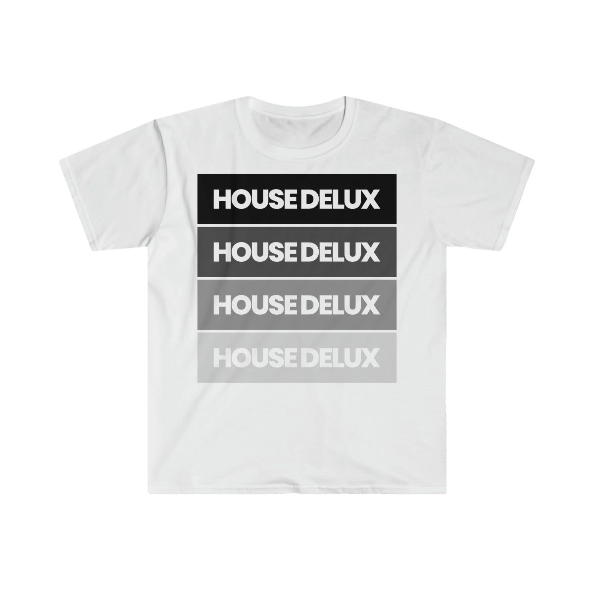 HD Classic Block Fade Tee - Red/Blk