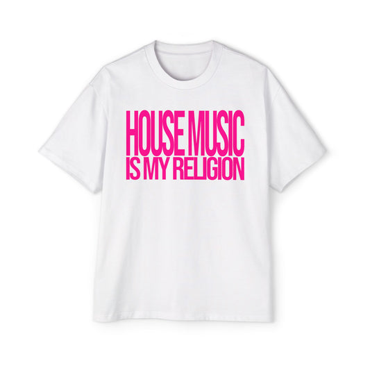 Men's Oversized House Religion Tee