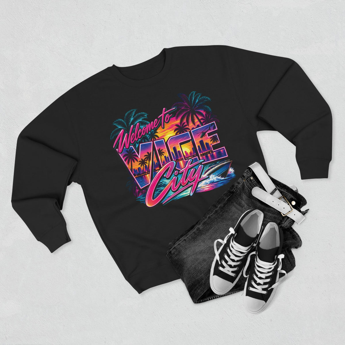 Welcome to Vice City Sweater