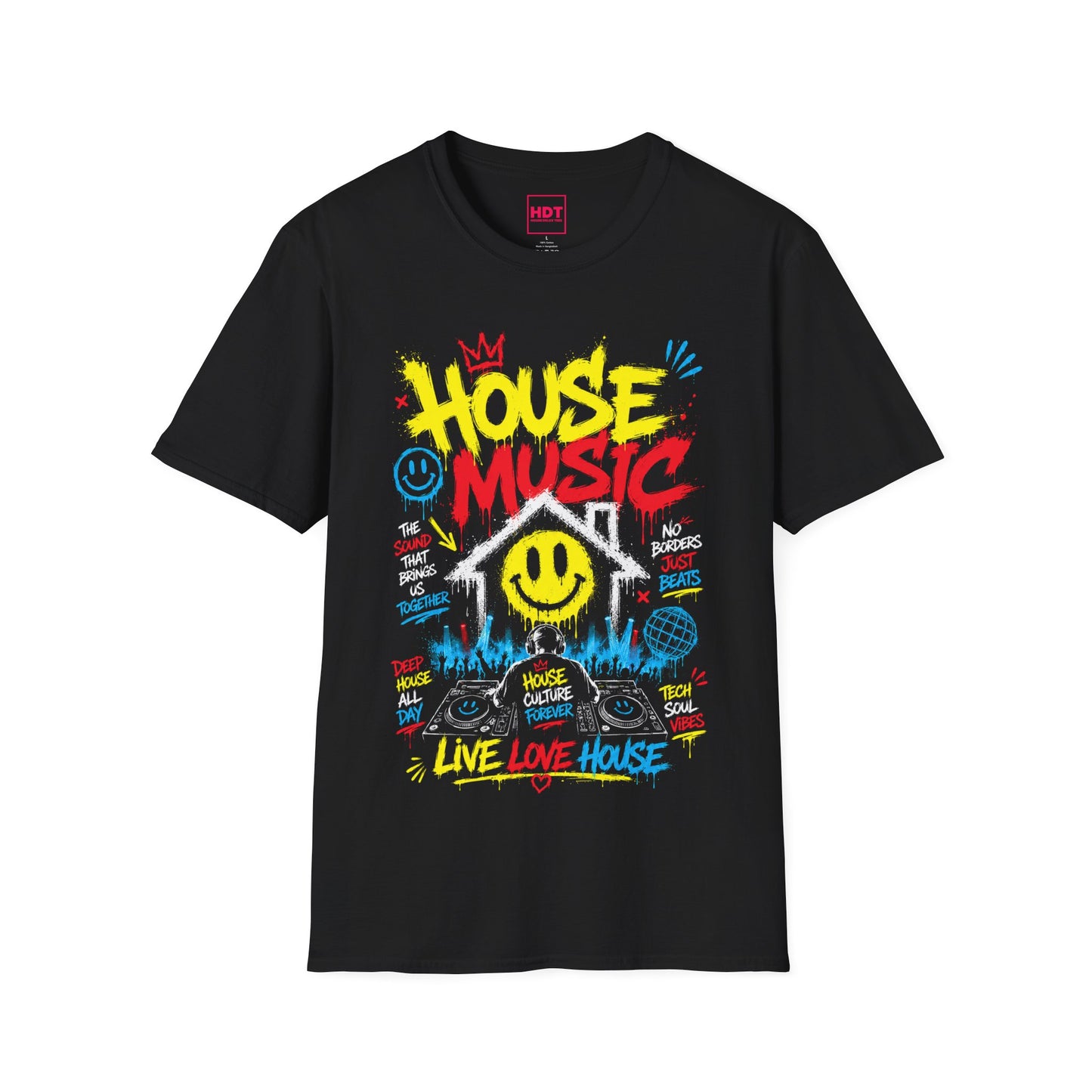 HDT EDGE Premium Tee - Live Love House