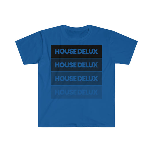 HD Classic Block Fade Tee - Blu/Blk