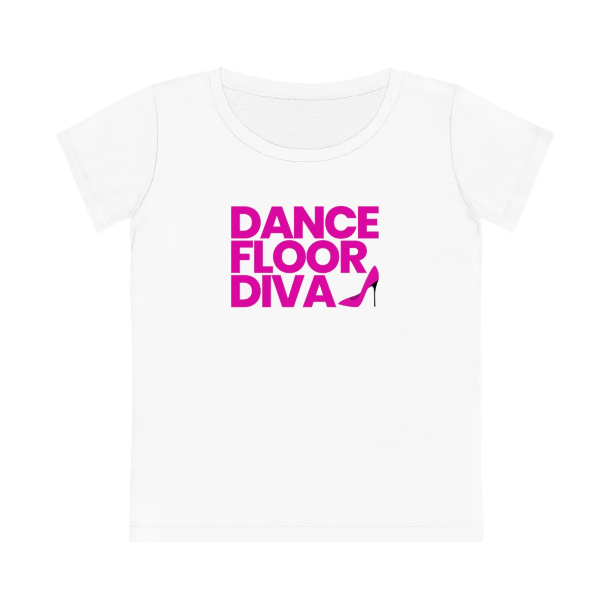 Dancefloor Diva Women's Tee - Blk/Cerise