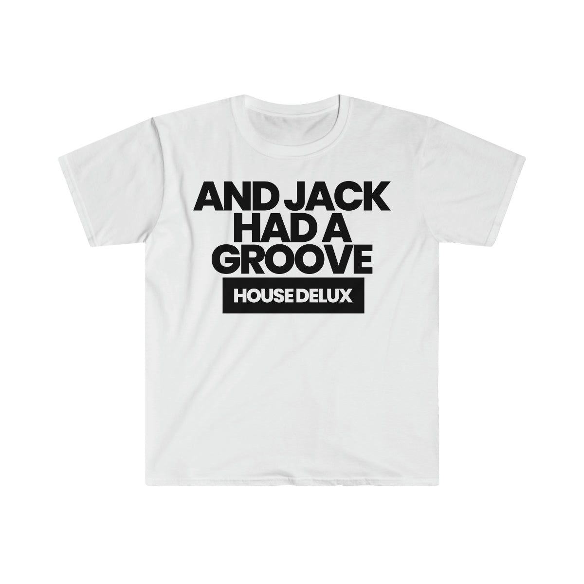 Jacks Groove Block Logo Tee - Red/Blk