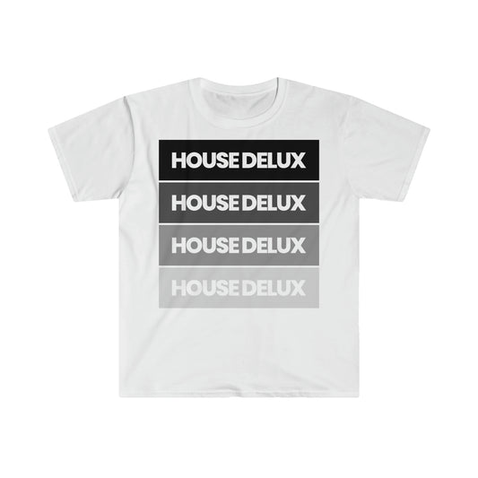 HD Classic Block Fade Tee - Wht/Blk