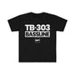 TB303 Bassline Block Tee - Blk/Wht