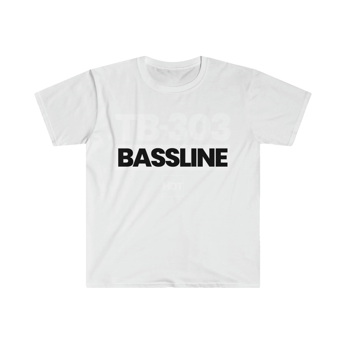 TB303 Bassline Block Tee - Blk/Wht