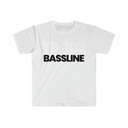 TB303 Bassline Block Tee - Blk/Wht