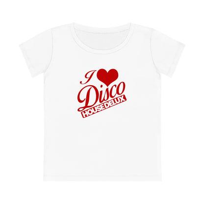 I Luv Disco Womens Tee - Wht/Red