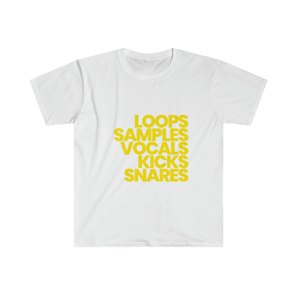 Loops Statement Tee - Blk/Yel